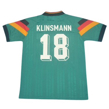 Camisa Retrô Alemanha Away  1992 "Klinsmann" N°.18