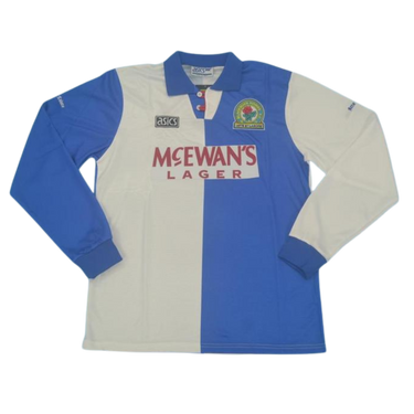 Camisa Blackburn Rovers Manga Longa 94/95 - Versão Retrô