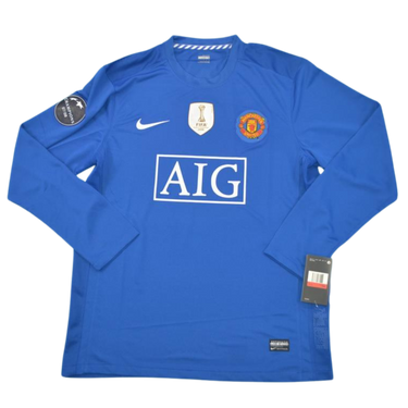 Camisa Manchester United Manga Longa 08/09 - Versão Retrô "Cristiano Ronaldo" Nº 7