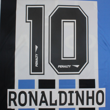 Camisa Grêmio Home 1998 - Versão Retrô "Ronaldinho" Nº 10