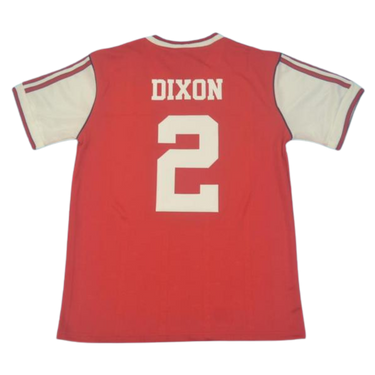 Camisa Arsenal Home 86/88 - Versão Retrô "Dixon" Nº 2