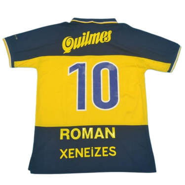 Camisa Boca Juniors Home 1999 - Versão Retrô "Roman" N° 10