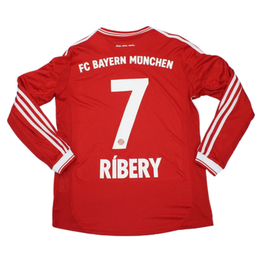 Camisa Bayern de Munique Manga Longa Home 13/14 - Versão Retrô "Ribéry" N° 7