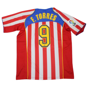 Camisa Atlético de Madrid Home 04/05 - Versão Retrô "F.Torres" Nº 9