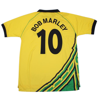 Camisa Jamaica Home 1998 - Versão Retrô "Bob Marley" N° 10
