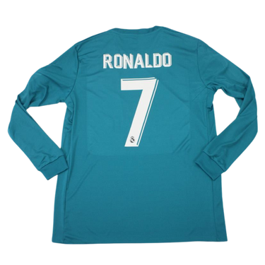 Camisa Real Madrid Manga Longa 17/18 - Versão Retrô "Cristiano Ronaldo" Nº 7