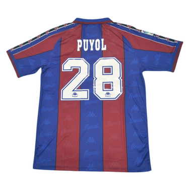 Camisa Retrô Barcelona Home 96/97 "Puyol" N°.28