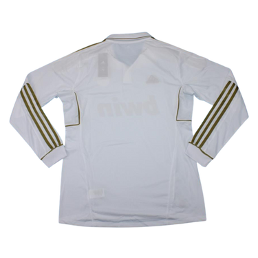 Camisa Real Madrid Manga Longa Home 11/12 - Versão Retrô