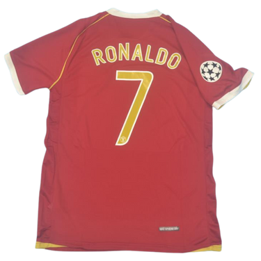 Camisa Manchester United Home 06/07 - Versão Retrô "Cristiano Ronaldo" Nº 7