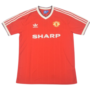 Camisa Manchester United Home 82/84 - Versão Retrô "Robson" Nº 7
