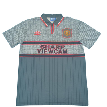 Camisa Manchester United Away 95/96 - Versão Retrô "Cantona" Nº 7