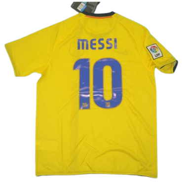 Camisa Barcelona Away 08/09 - Versão Retrô "Messi" Nº 10