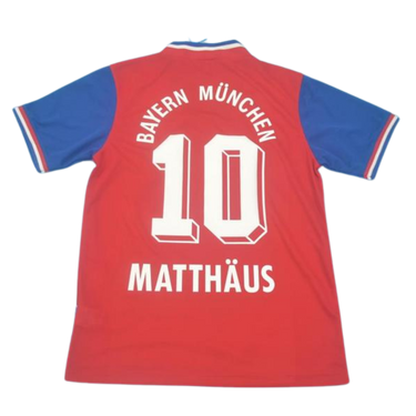 Camisa Bayern de Munique Home 93/95 - Versão Retrô "Matthäus" N° 10