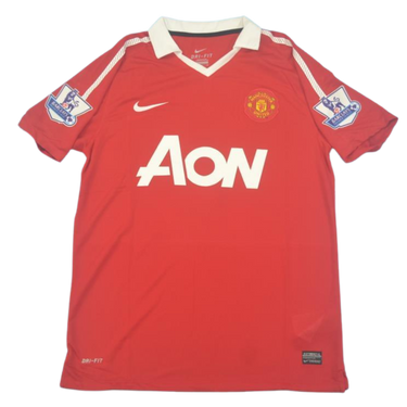 Camisa Manchester United Home 10/11 - Versão Retrô "Valencia" Nº 25