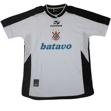 Camisa Corinthians Home 2000 - Versão Retrô