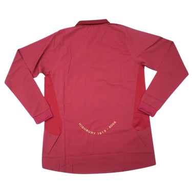 Camisa Arsenal Manga Longa Home 05/06 - Versão Retrô