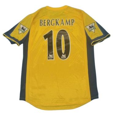 Camisa Arsenal Away 00/01 - Versão Retrô "Bergkamp" Nº 10
