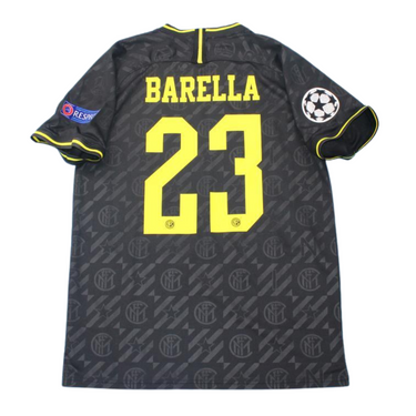 Camisa Retrô Inter de Milão Third  UCL Versão 19/20 "Barella" N°.23