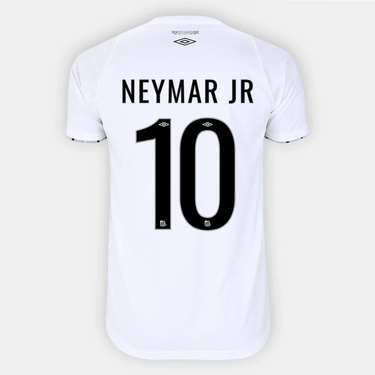 Camisa Masculina Umbro Santos 2024/25 I Neymar Jr 10
