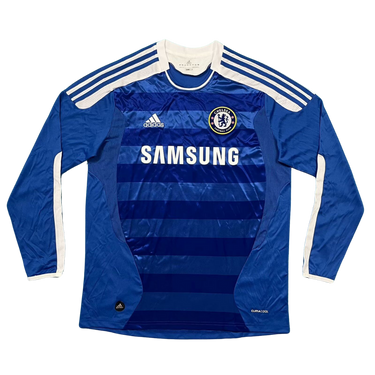 Camisa Chelsea Manga Longa Home 11/12 - Versão Retrô