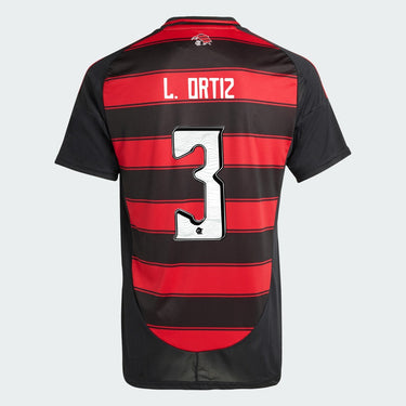 Camisa Flamengo 25/26 I "L. Ortiz" N° 3