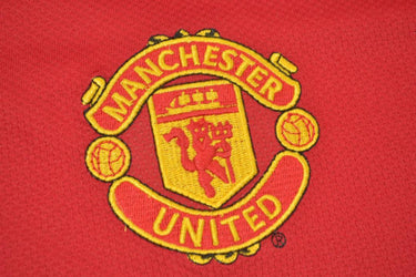 Camisa Manchester United Manga Longa 04/06 - Versão Retrô "V.Nistelrooy" Nº 10