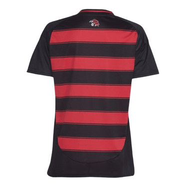 Camisa Flamengo I 2025 - Vermelha+Preta - (Feminina)